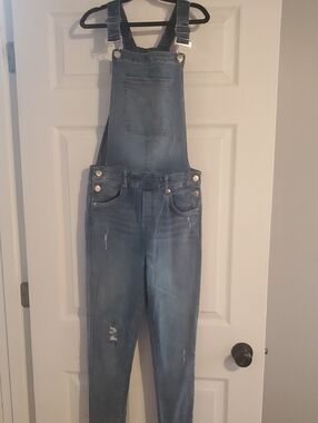 Calvin Klein Jeans Light Blue Denim Overalls